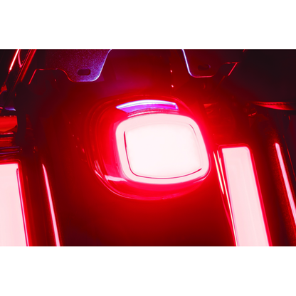 Kuryakyn Tracer LED Taillight Red Lens With License Light