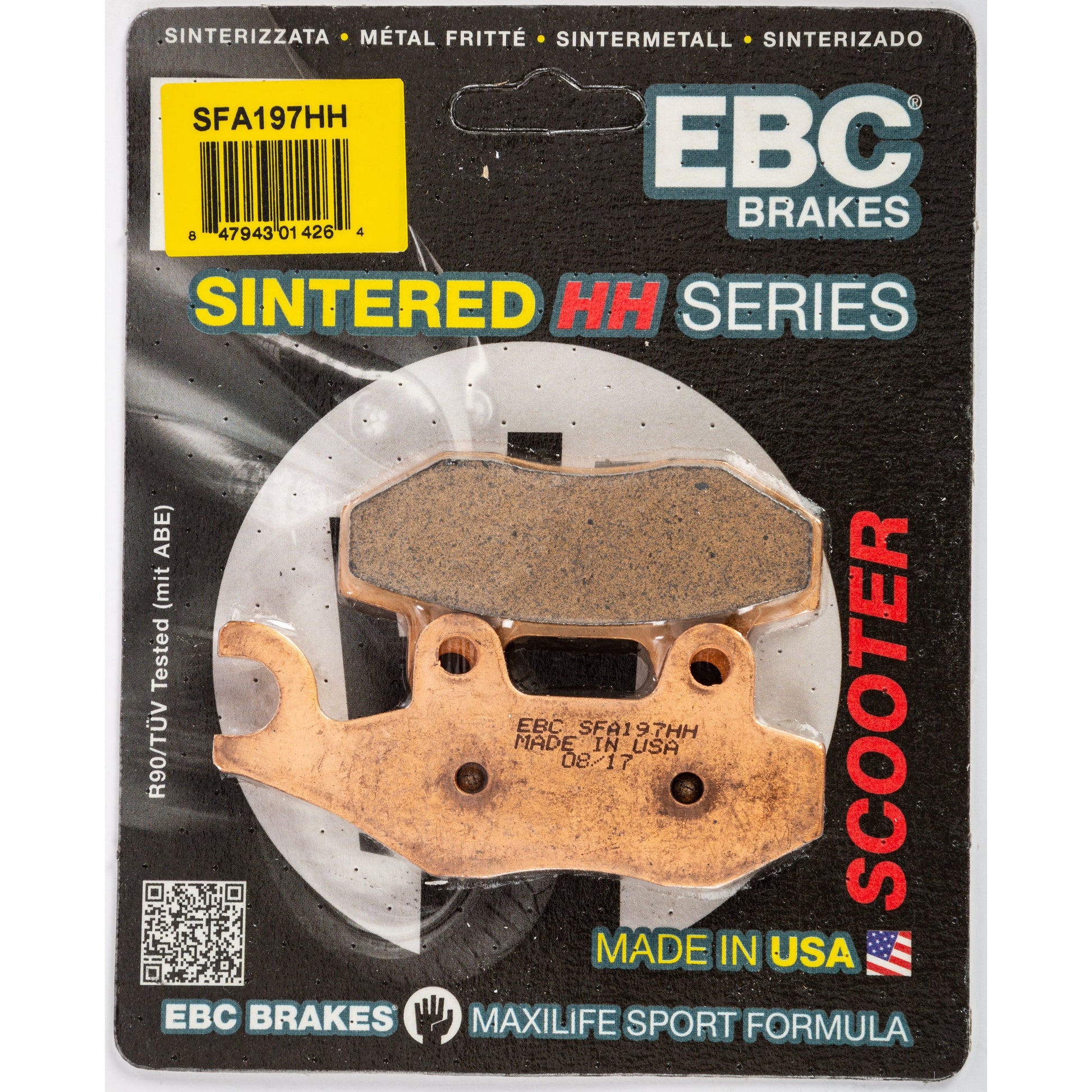 Brake Pads Sfa197hh Double H Sintered