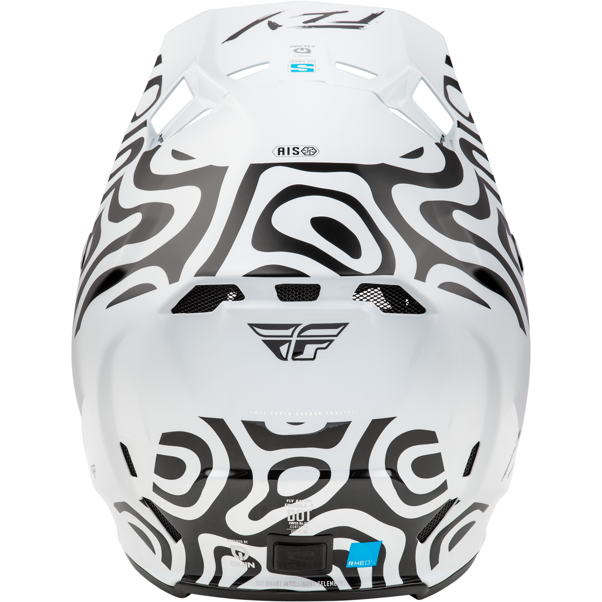 Formula S Carbon Abyss Helmet White/Black Lg