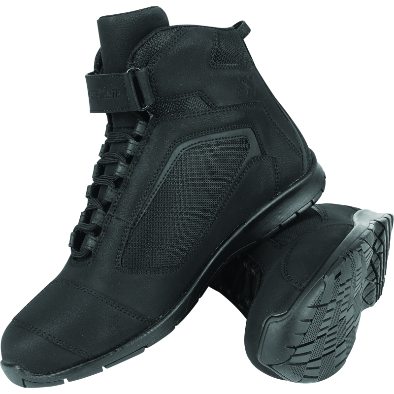 Speed and Strength Moment of Truth Leather Shoe Black Size - 12