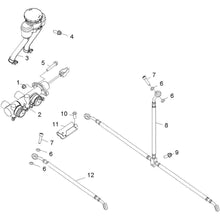 Polaris RZR Master Cylinder Brake Assembly, Genuine OEM Part 0455220, Qty 1