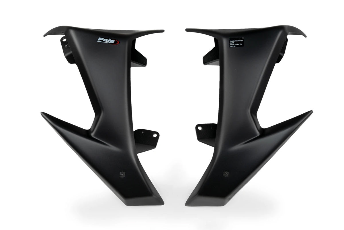 Downforce Side Spoilers Matt Black Suz