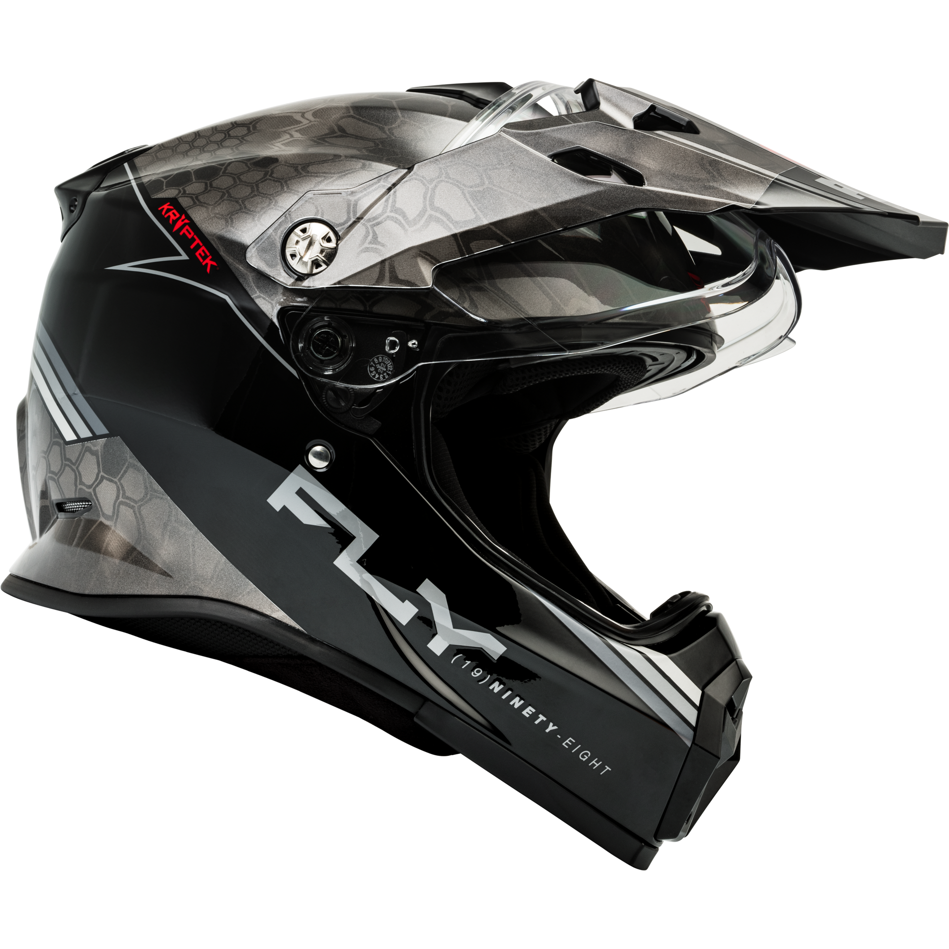 Trekker Kryptek Conceal Helmet Black/Grey/White Md
