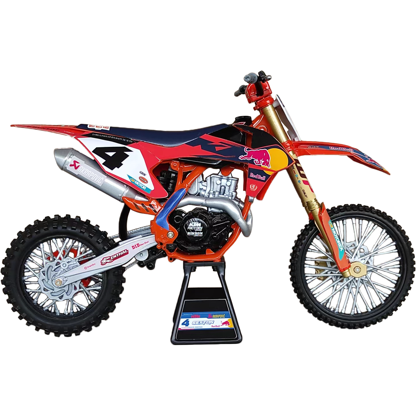1:12 Scale Red Bull Ktm Chase Sexton #4