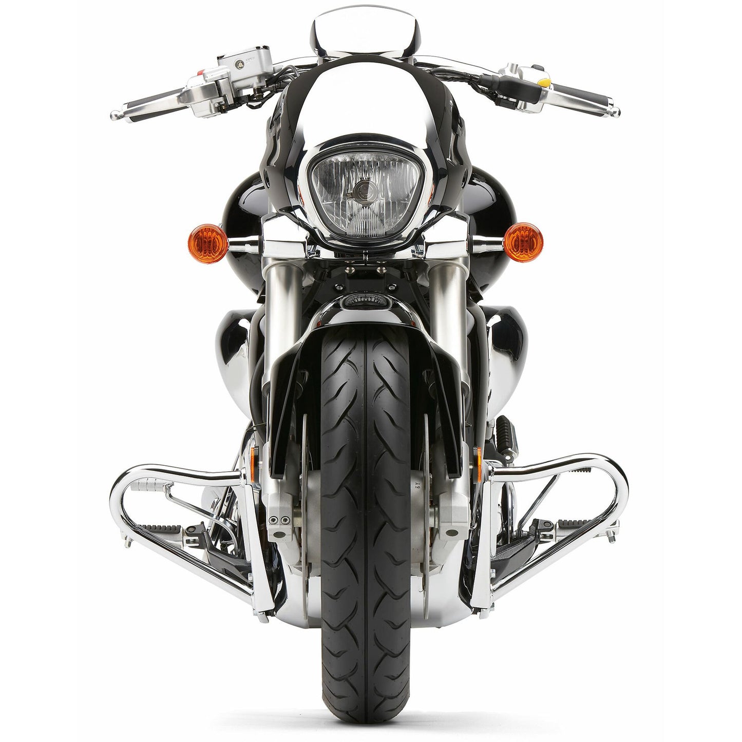 Engine Case Guard Chrome Suz Boulevard M109r 06 14