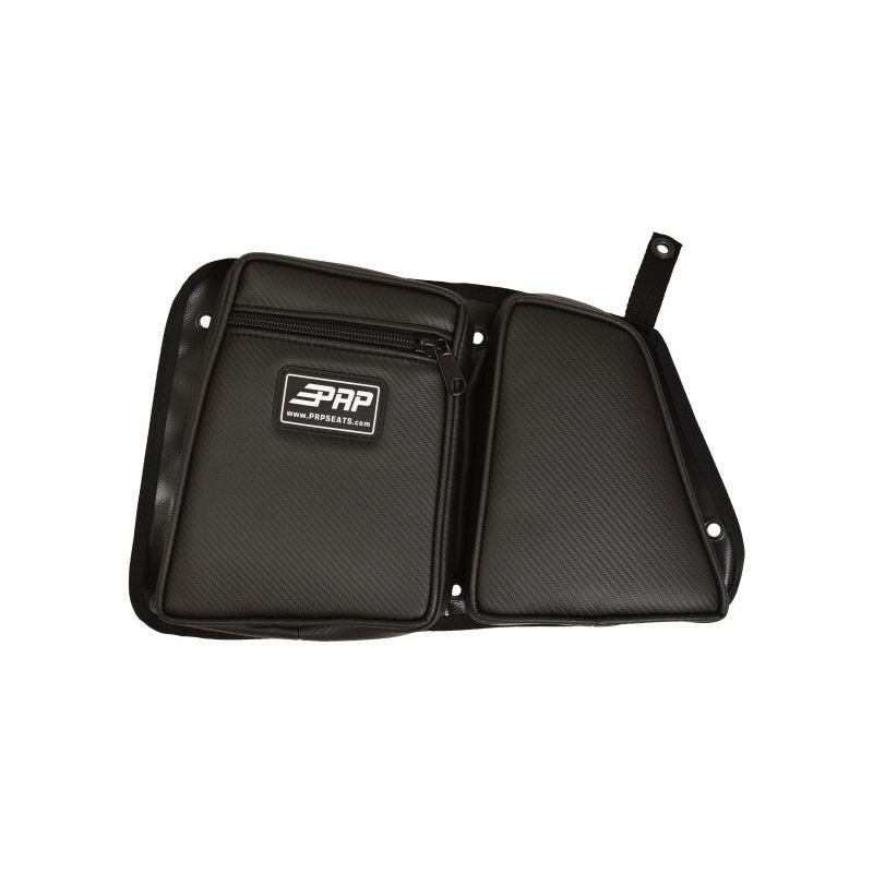 PRP Polaris RZR Rear Door Bag with Knee Pad (Driver Side)- Black
