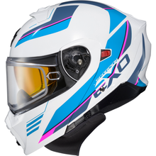 Exo Gt930 Cold Weather Helmet Modulus Wht/Blu Xl (Dual Pane)
