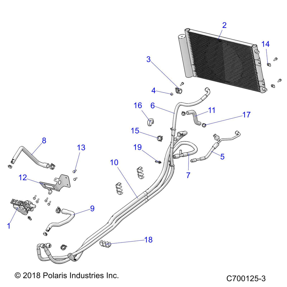
                      
                        Polaris Ranger HVAC Condensor, RANGER, Genuine OEM Part 2413821, Qty 1
                      
                    