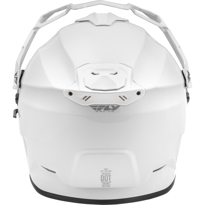 Trekker Solid Helmet White Sm