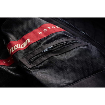 Indian Motorcycle Men's Arlington Mesh Jacket, Black - XL