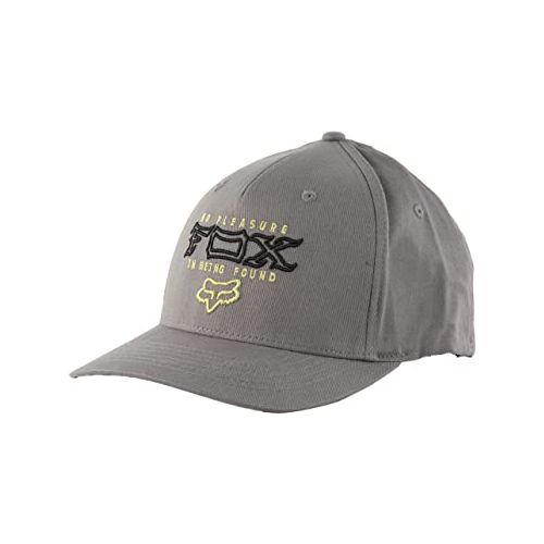 Fox Racing Fixated Flexfit Hat Pewter SM/MD