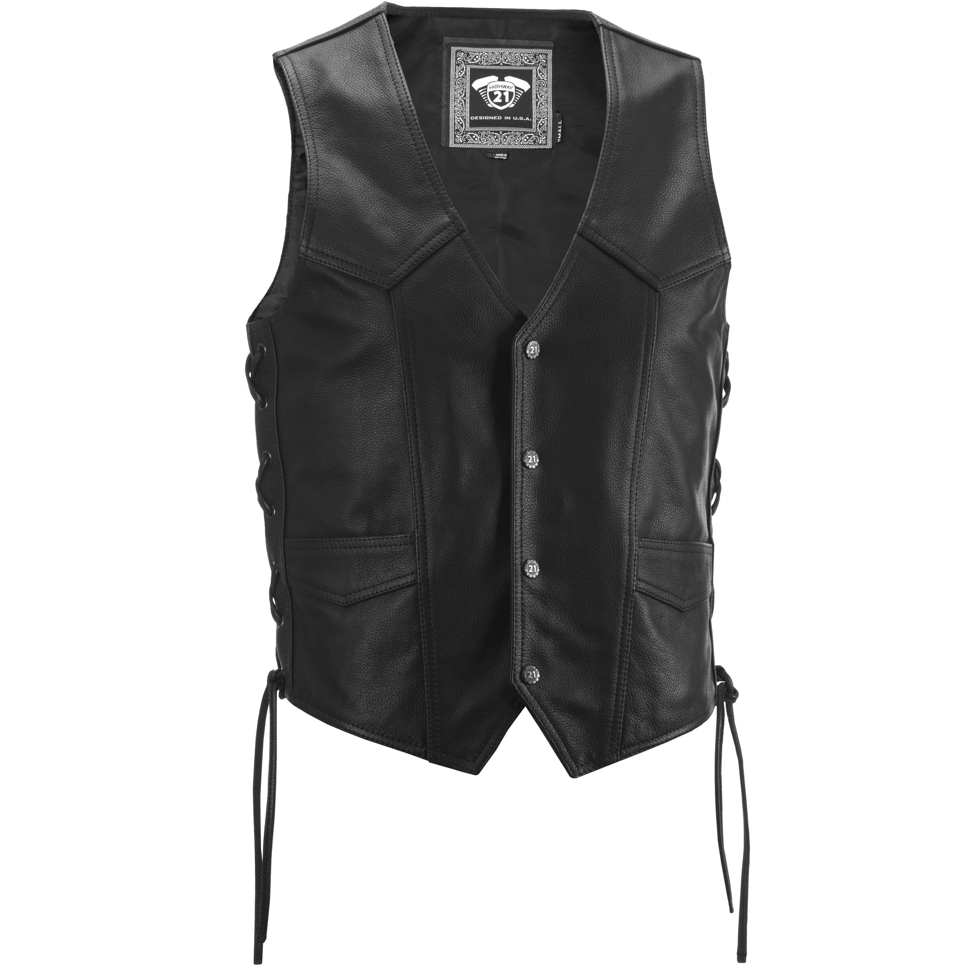Six Shooter Vest Black 3x