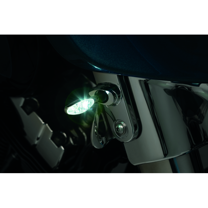 Kuryakyn Kuryakyn Front Turn Signal Mounts Chrome