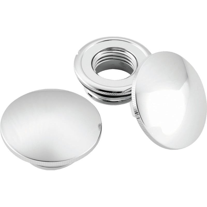 Bikers Choice 82-Up Chrome Slim Gas Cap Set Screw In