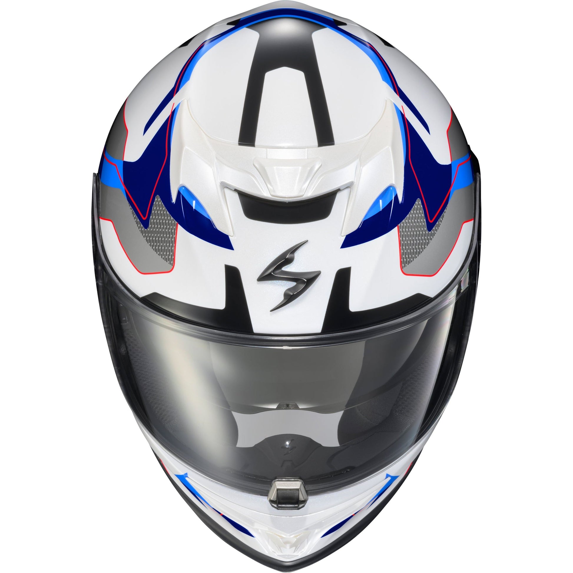 Exo T520 Full Face Helmet Zuse White/Blue Sm