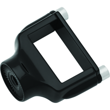 Kuryakyn Side Mount License Plate Holder Clamp 86-23 XL Models Gloss Black