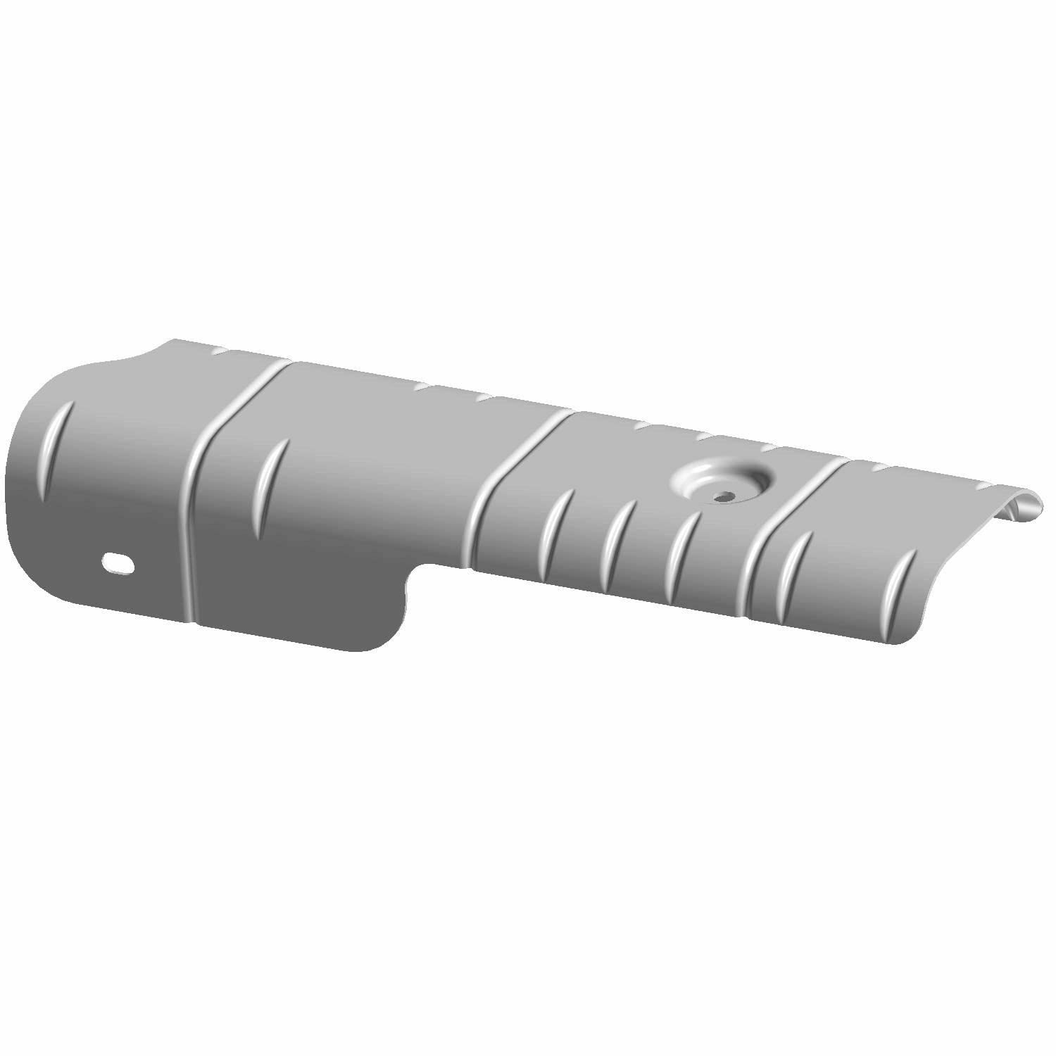 Polaris RZR Plate Shield, Dual Pipe, Genuine OEM Part 5256216, Qty 1