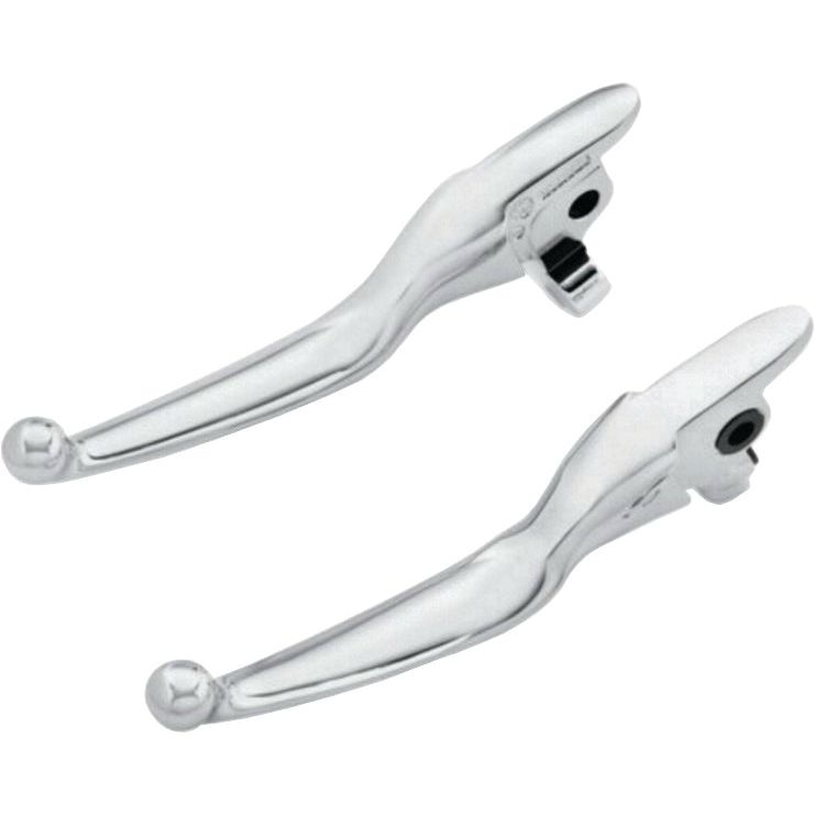 Smooth Lever Set Chrome Flt 17 20 Except Tri Glide