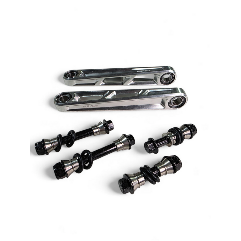 Elektric Offroad 2024+ Can Am Maverick R Front Sway Bar Links Anodized Clear