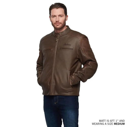 Indian Motorcycle Men's Ellingson Jacket, Tan