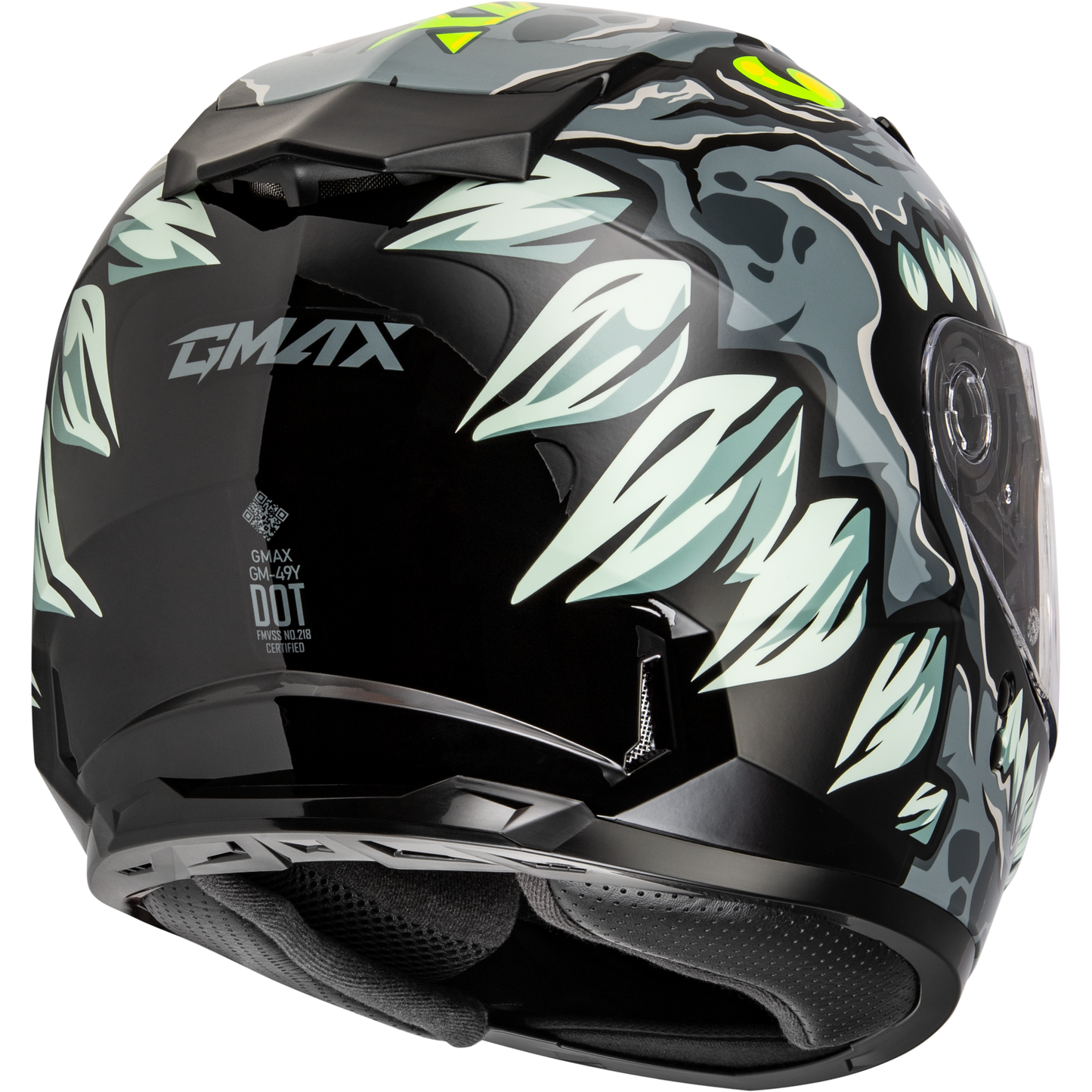Youth Gm 49y Drax Helmet Grey Yl