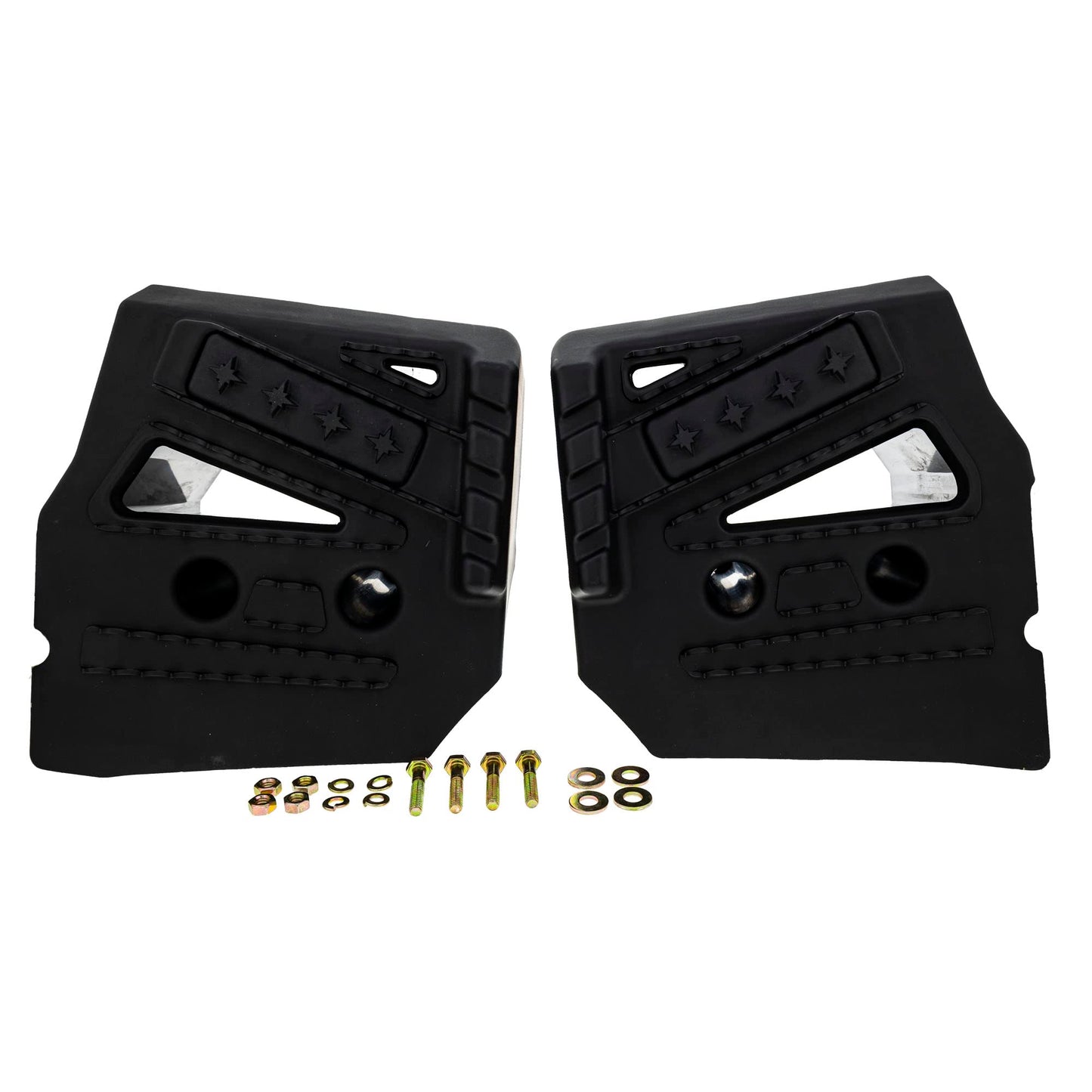 Polaris ATV 7" Passenger Foot Risers- Black