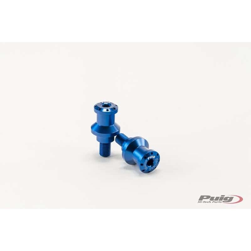 Swingarm Spools Hi Tech 10mm Blue 2/Pk
