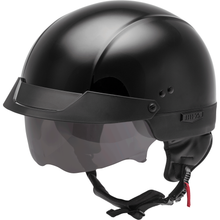 Hh 75 Half Helmet Black 2x