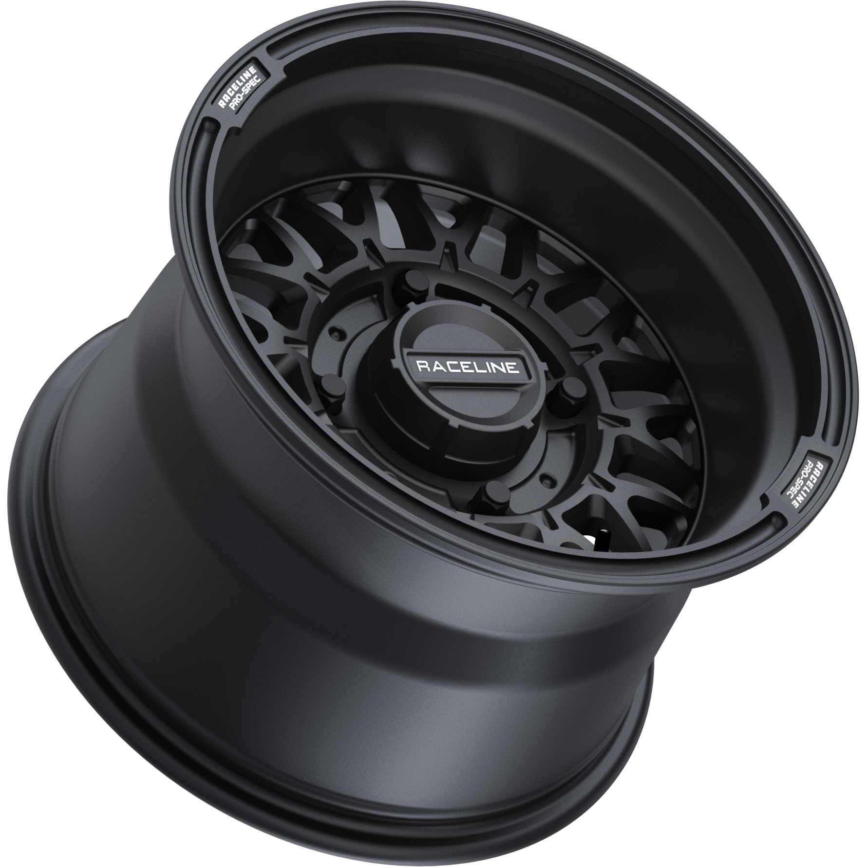 Raceline Omega 15x10 4/137 5+5 (0mm) Satin Black