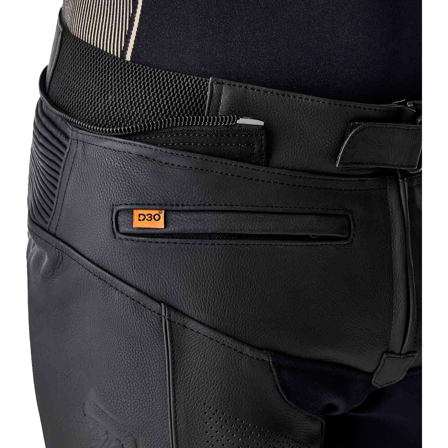 T2 D3o Leather Pants Black 6xl