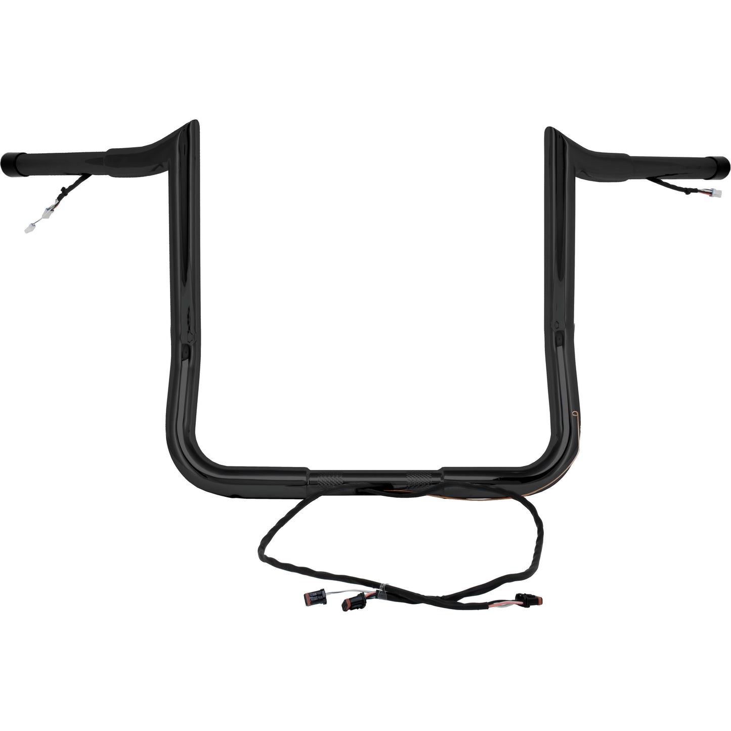 14" Monkey Bagger Bar Prewired Satin Black `14 23 Flh/Flt