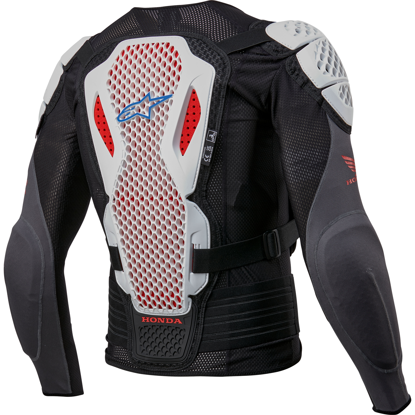 Honda Bionic + V2 Protection Jacket Blk/Wht/Blu/Br Red Xl
