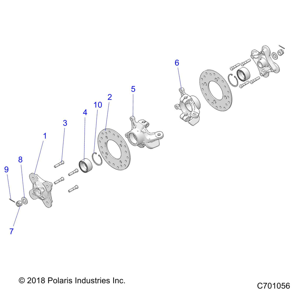 
                      
                        Polaris RZR Brake Rotor, Genuine OEM Part 5268106, Qty 1
                      
                    