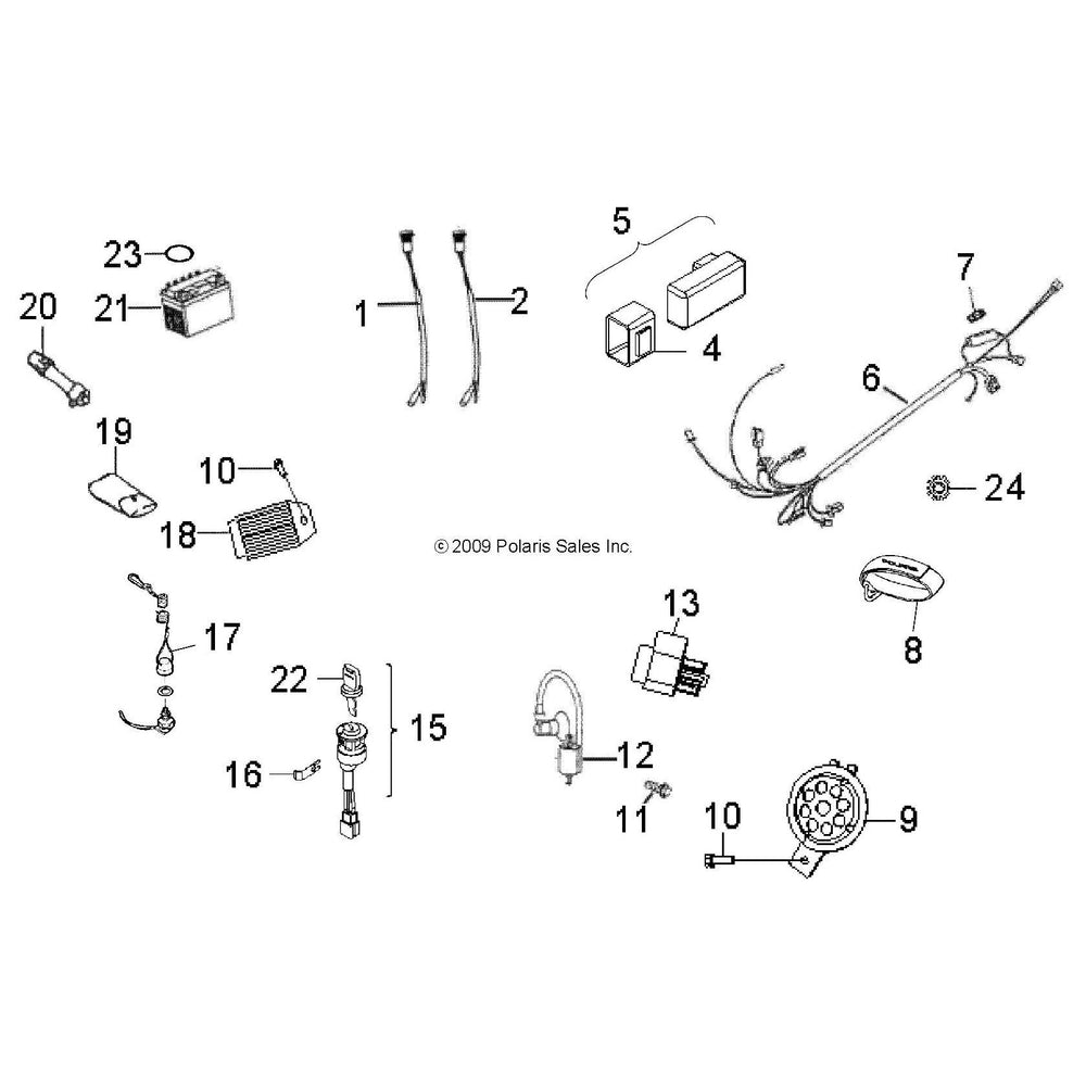 
                      
                        Polaris ATV Capacitor Discharge Ignition (CDI) Unit Assembly, Genuine OEM Part 0454656, Qty 1
                      
                    