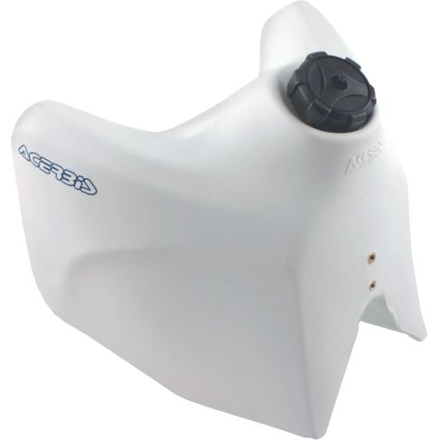 Fuel Tank 5.8 Gal Whit W/Black Cap