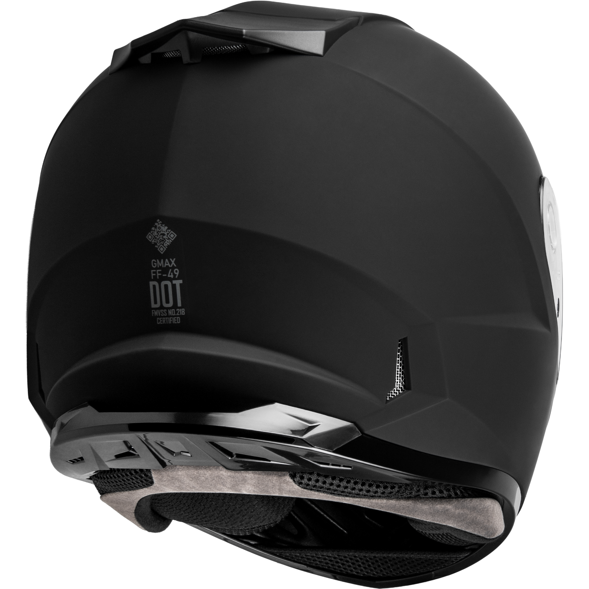 Ff 49 Solid Helmets Matte Black Md