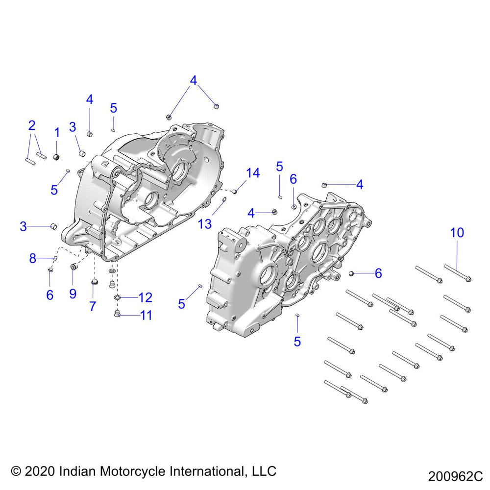 
                      
                        Indian Motorcycle Solid Pin, Genuine OEM Part 7662360, Qty 1
                      
                    