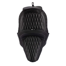 Indian Motorcycle Genuine Leather Standard Reach Heated Touring Seat, Black - 2882563-02