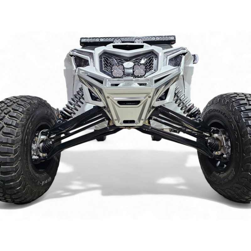 Elektric Offroad 2017+ Can Am X3 Maverick Billet Front Winch Bumper Anodized Clear
