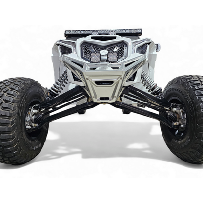 Elektric Offroad 2017+ Can Am X3 Maverick Billet Front Winch Bumper Anodized Clear