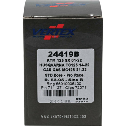 Piston Kit Forged Pro Race 53.95/Std Gas/Husq/Ktm