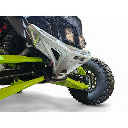 Elektric Offroad 2022-2025 Polaris Rzr Pro R/ Pro S/Turbo R Billet Front Winch Bumper Anodized Clear