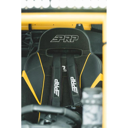 PRP 4.2 Harness with Latch / Link Lap Belt- Black