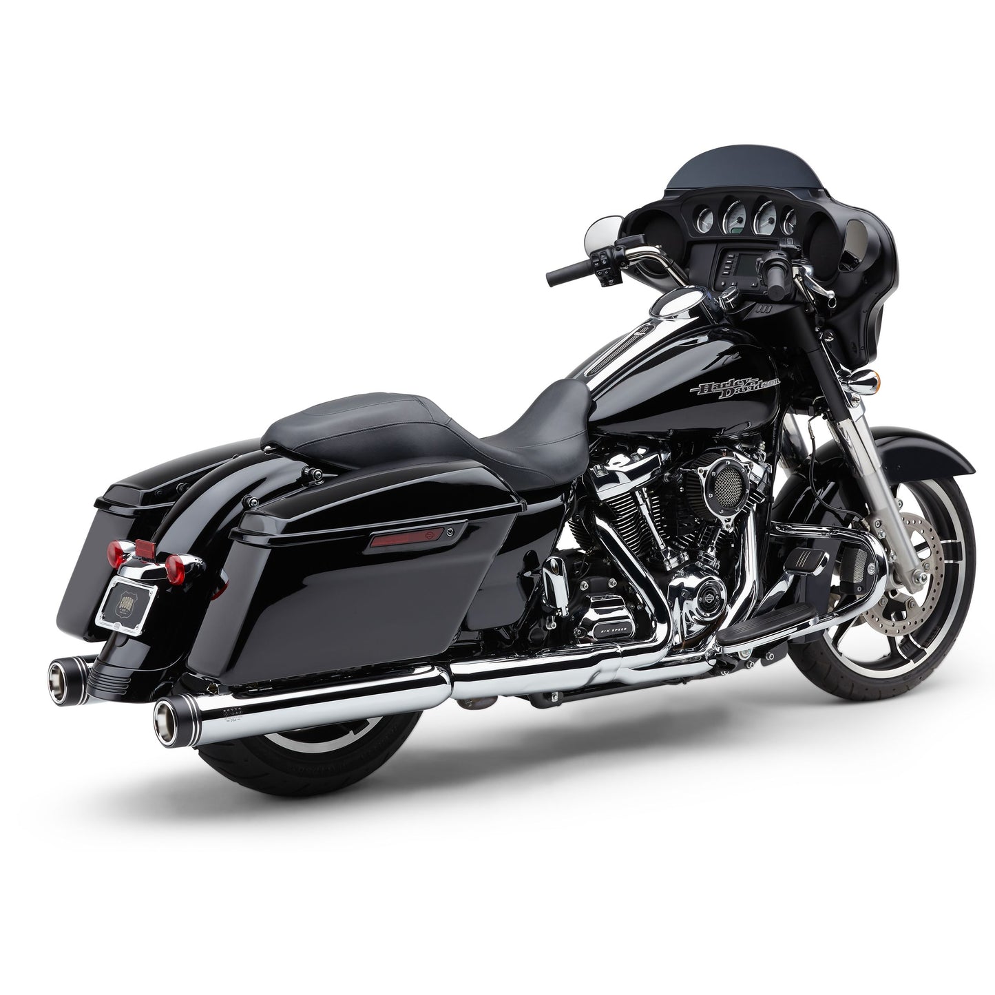 4" Groove Tip Slip On Chrome Flh/Flt 17 22