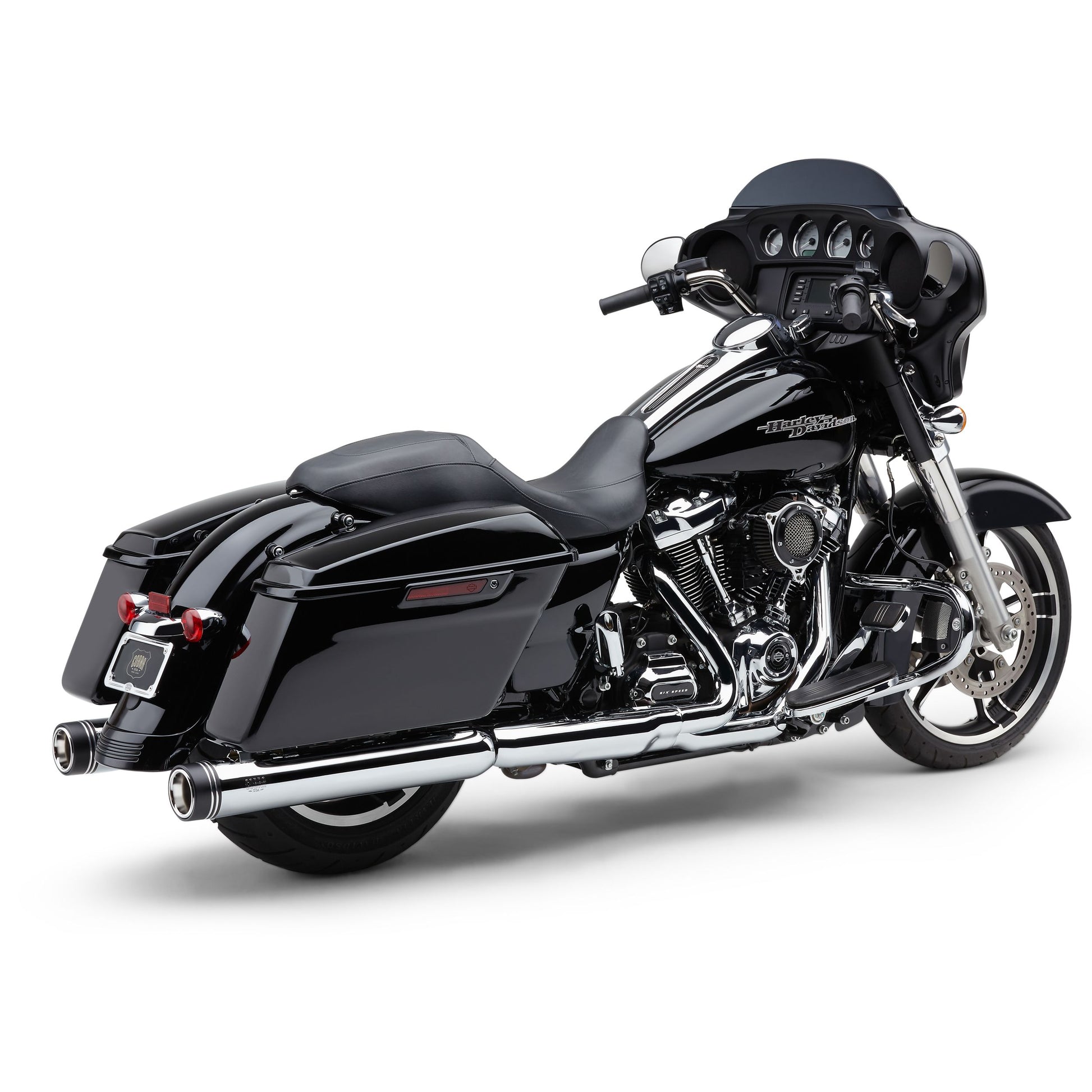 4" Groove Tip Slip On Chrome Flh/Flt 17 22