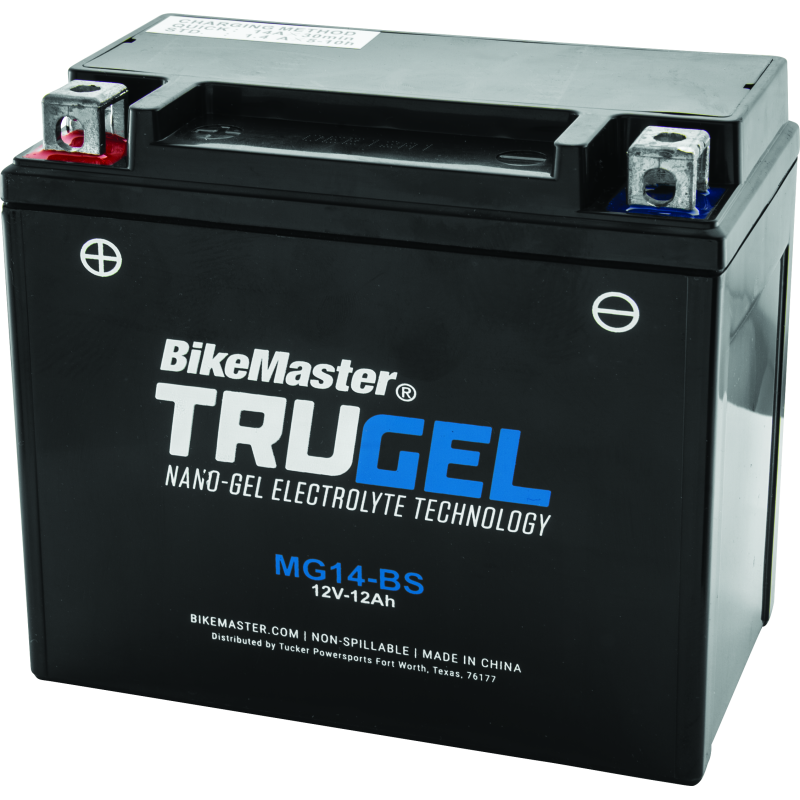 BikeMaster TruGel Battery - MG14-BS