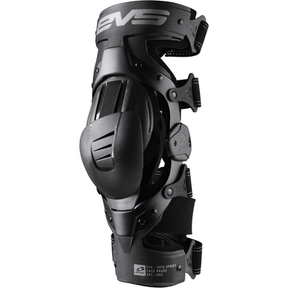 Axis Sport Knee Brace Pair Black/Black/Grey Sm