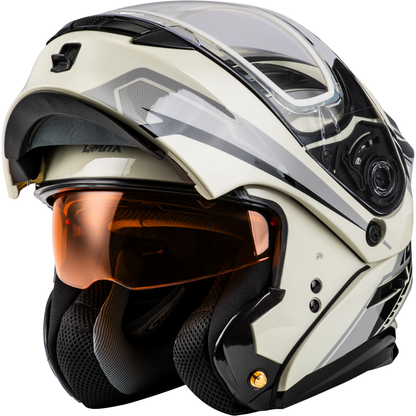 Md 01s Transistor Snow Helmet White/Grey/Black Xs