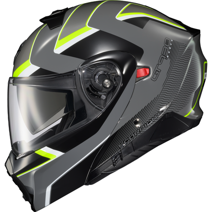 Exo Gt930 Transformer Helmet Morph Grey/Hi Viz 2x
