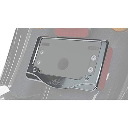 Indian Motorcycle Headdress License Plate Frame, Chrome - 2882864-156